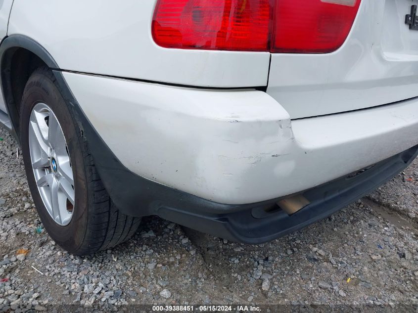 2006 BMW X5 3.0I VIN: 5UXFA135X6LY24663 Lot: 39388451