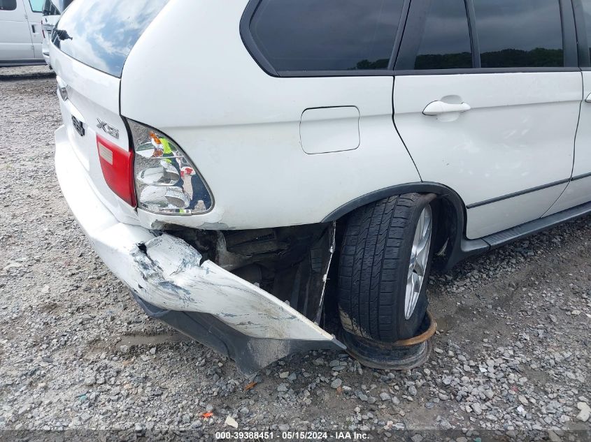 2006 BMW X5 3.0I VIN: 5UXFA135X6LY24663 Lot: 39388451