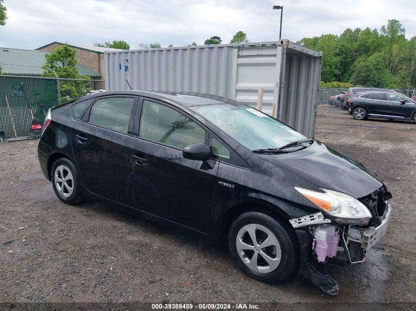 2014 Toyota Prius Two VIN: JTDKN3DU9E0391133 Lot: 39388459