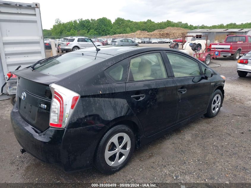 2014 Toyota Prius Two VIN: JTDKN3DU9E0391133 Lot: 39388459