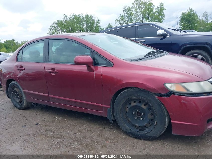 2010 Honda Civic Lx VIN: 2HGFA1F59AH571338 Lot: 39388460