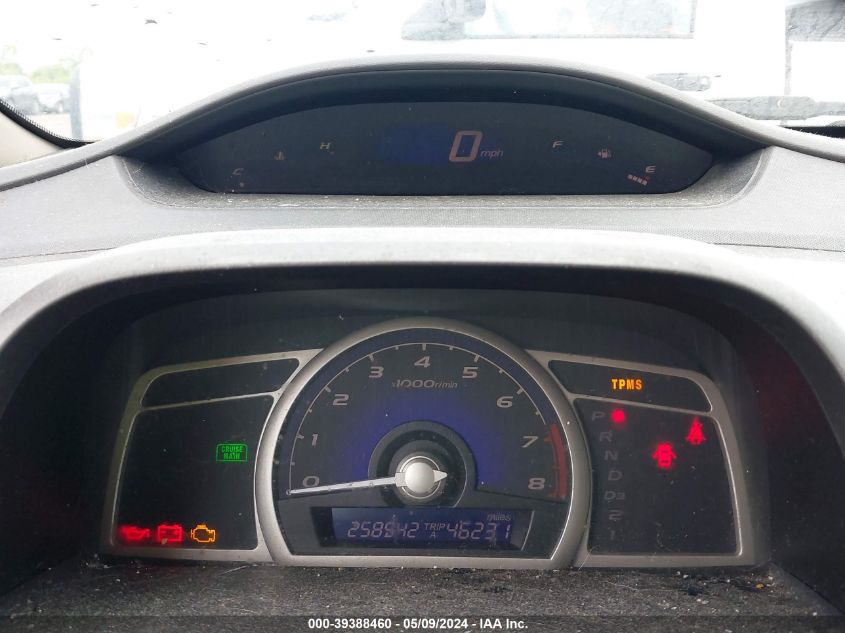 2010 Honda Civic Lx VIN: 2HGFA1F59AH571338 Lot: 39388460