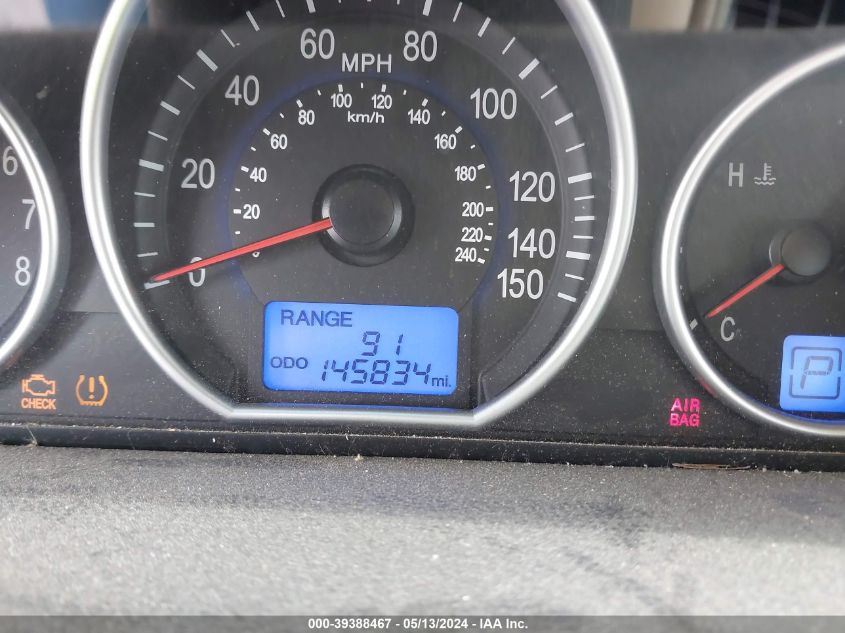 2011 Hyundai Veracruz Limited VIN: KM8NU4CC4BU157917 Lot: 39388467