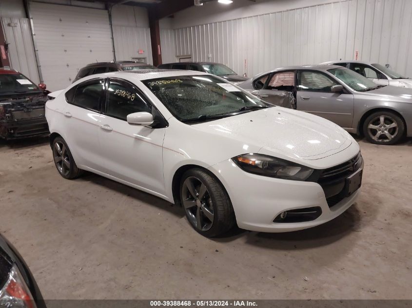 2015 Dodge Dart Gt VIN: 1C3CDFEB0FD142014 Lot: 39388468