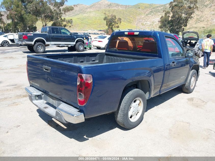 2004 Chevrolet Colorado VIN: 1GCCS148048143406 Lot: 39388471