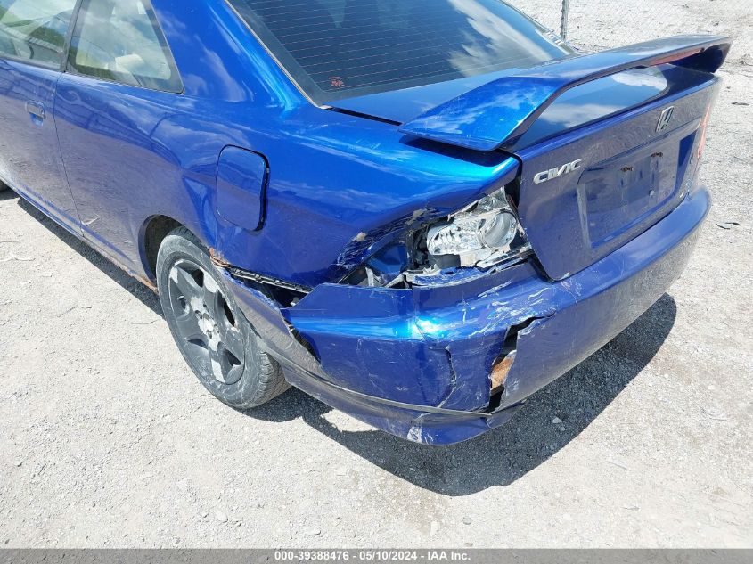 2004 Honda Civic Ex VIN: 1HGEM229X4L025575 Lot: 39388476