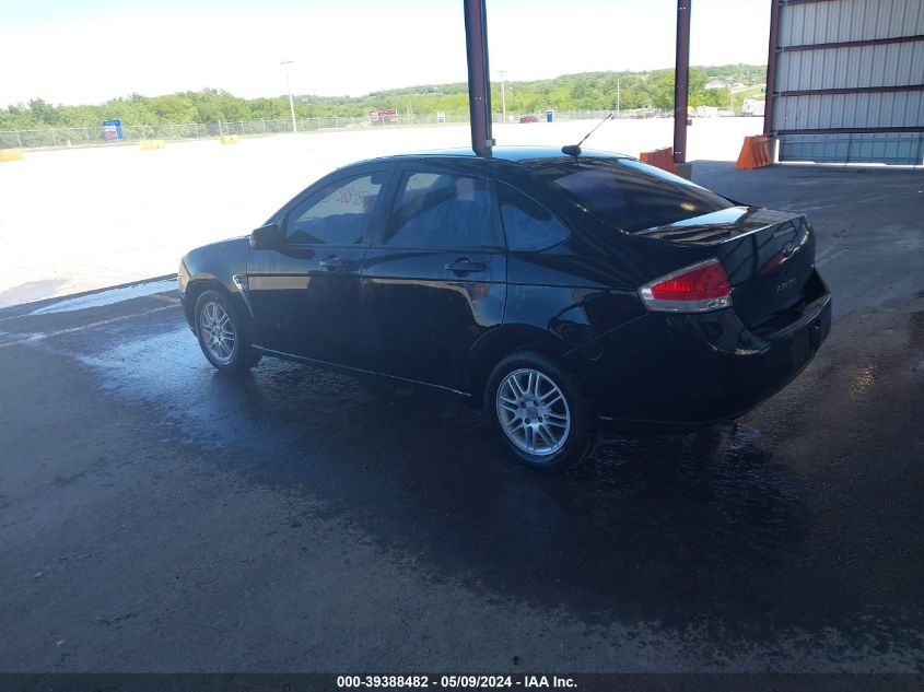 2008 Ford Focus Se/Ses VIN: 1FAHP35N38W157721 Lot: 39388482