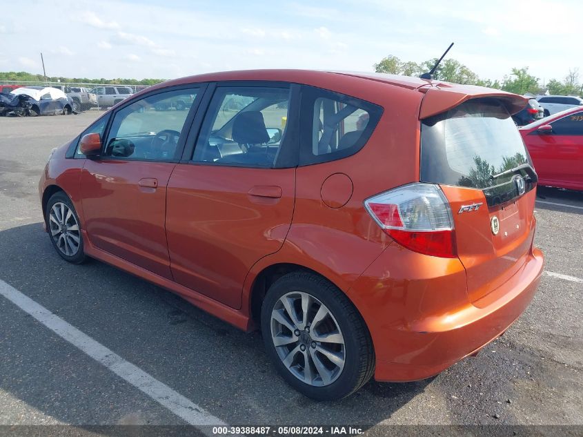 JHMGE8G57CC009103 2012 Honda Fit Sport