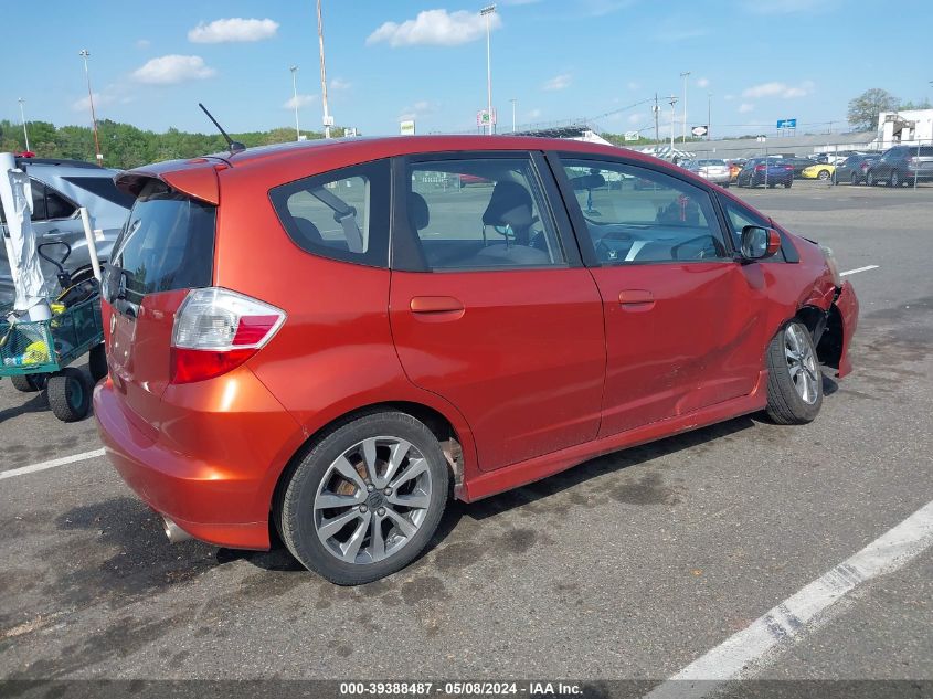 JHMGE8G57CC009103 2012 Honda Fit Sport