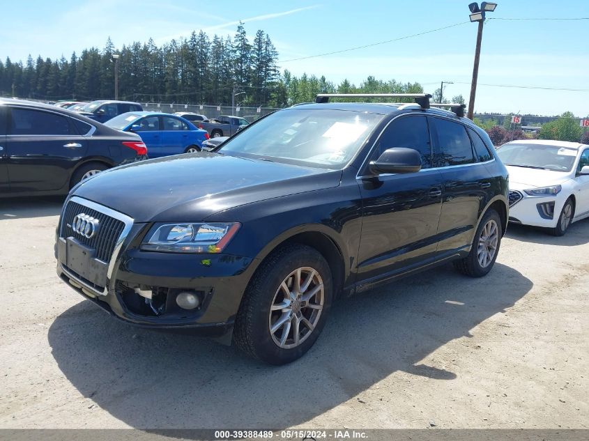 2012 Audi Q5 2.0T Premium VIN: WA1CFAFP8CA034007 Lot: 39388489