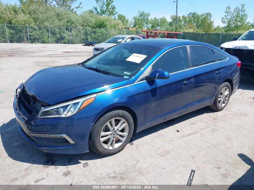 2015 Hyundai Sonata Se VIN: 5NPE24AF6FH213380 Lot: 39388491