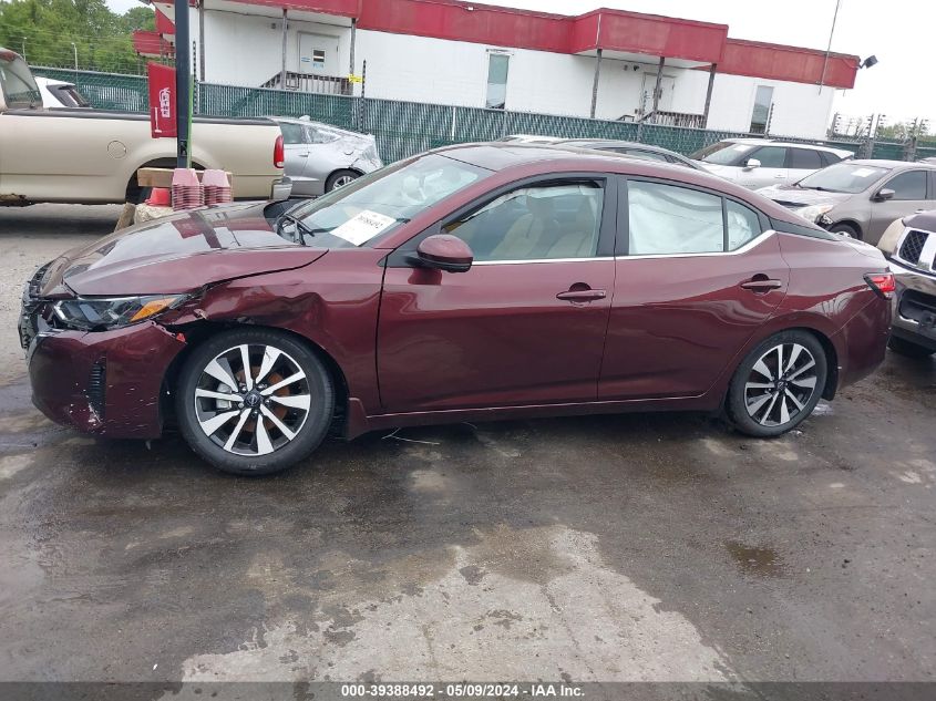 2024 Nissan Sentra Sv Xtronic Cvt VIN: 3N1AB8CV2RY267327 Lot: 39388492