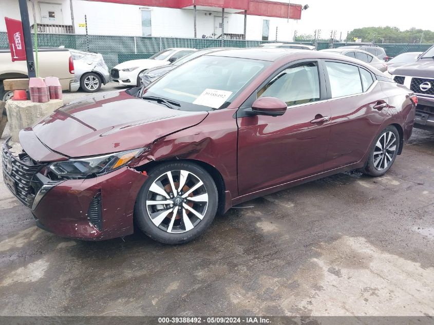 2024 Nissan Sentra Sv Xtronic Cvt VIN: 3N1AB8CV2RY267327 Lot: 39388492