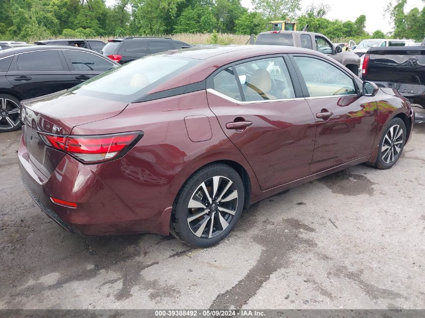 2024 Nissan Sentra Sv Xtronic Cvt VIN: 3N1AB8CV2RY267327 Lot: 39388492