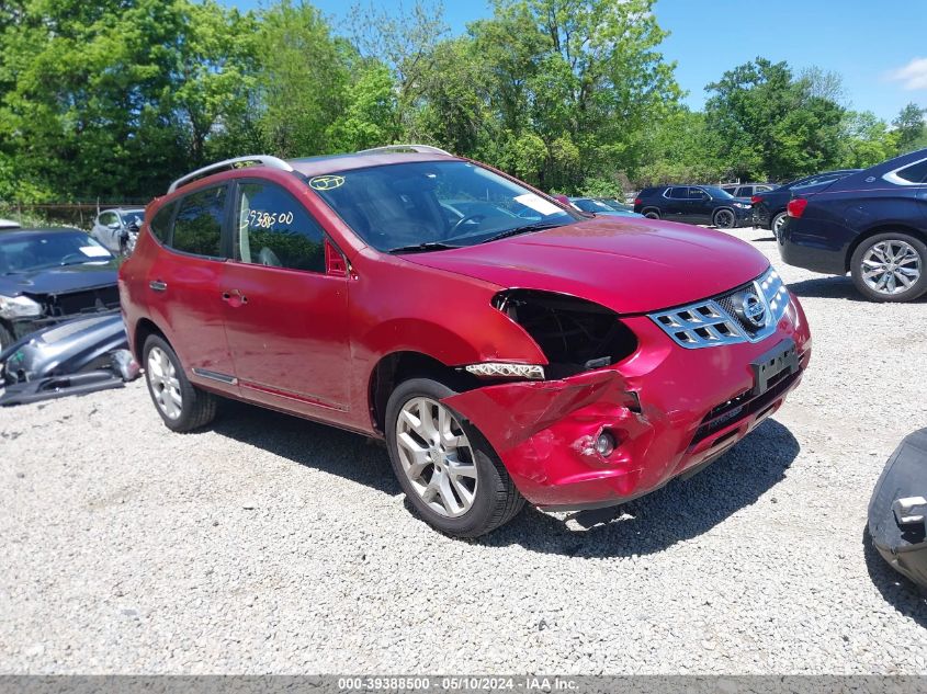 2012 Nissan Rogue Sv W/Sl Pkg VIN: JN8AS5MV5CW420747 Lot: 39388500