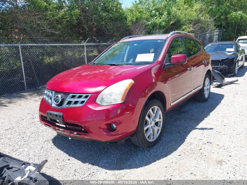 2012 Nissan Rogue Sv W/Sl Pkg VIN: JN8AS5MV5CW420747 Lot: 39388500