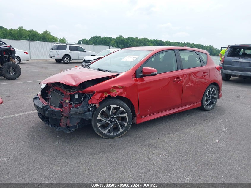 2016 Scion Im VIN: JTNKARJE8GJ505286 Lot: 39388503
