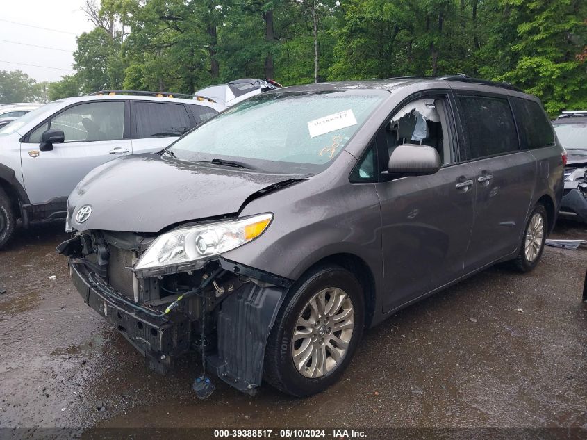 2017 Toyota Sienna Xle 8 Passenger VIN: 5TDYZ3DC4HS800565 Lot: 39388517