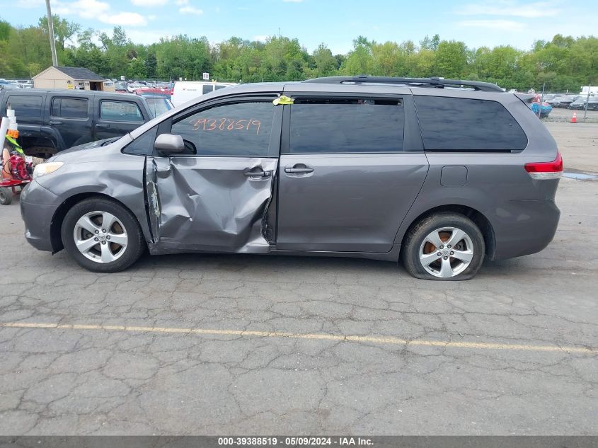 2013 Toyota Sienna Le V6 8 Passenger VIN: 5TDKK3DC1DS313828 Lot: 39388519