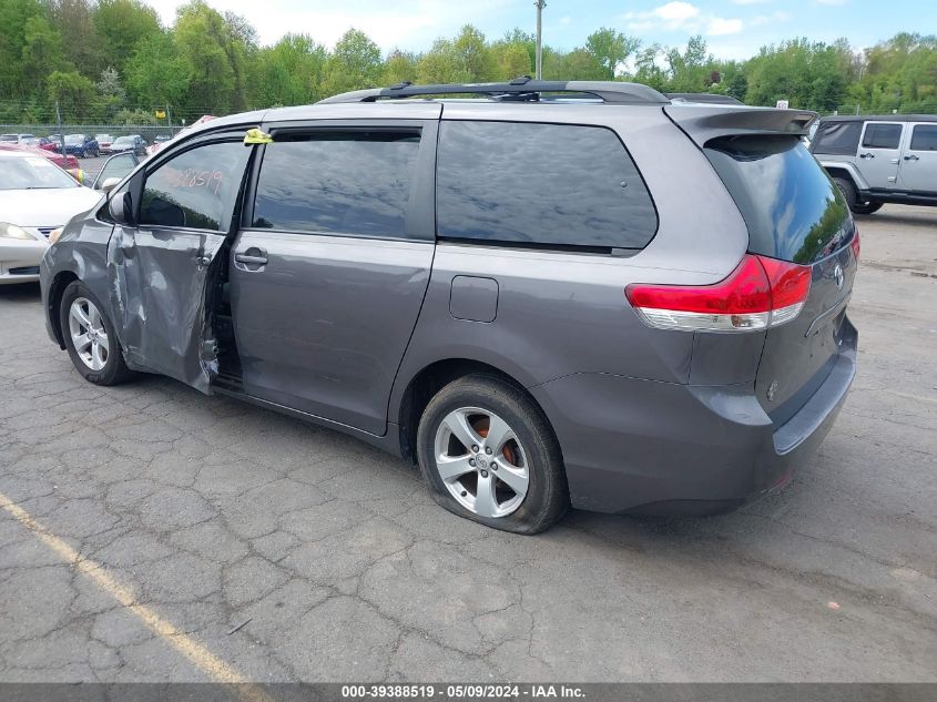 2013 Toyota Sienna Le V6 8 Passenger VIN: 5TDKK3DC1DS313828 Lot: 39388519