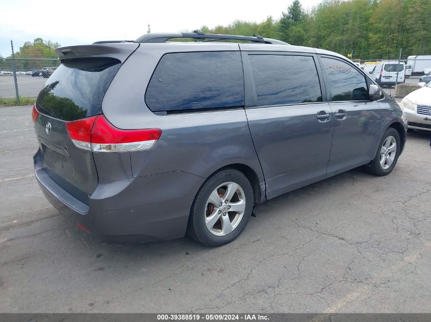 2013 Toyota Sienna Le V6 8 Passenger VIN: 5TDKK3DC1DS313828 Lot: 39388519