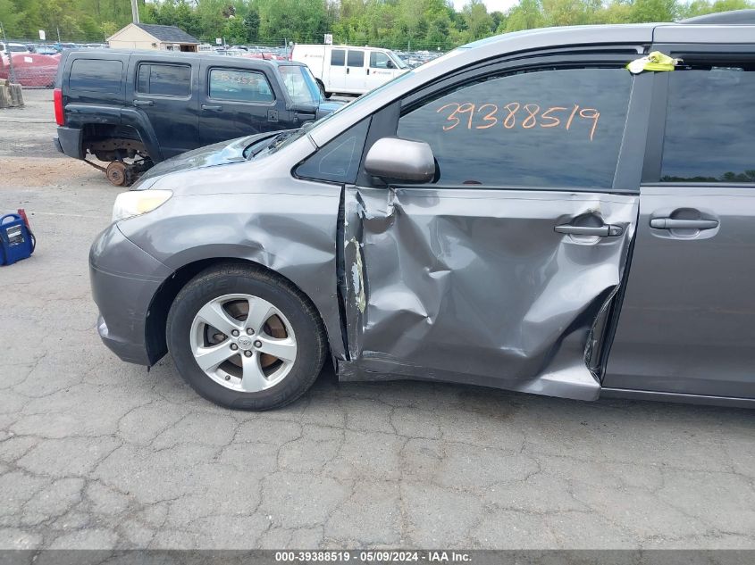 2013 Toyota Sienna Le V6 8 Passenger VIN: 5TDKK3DC1DS313828 Lot: 39388519