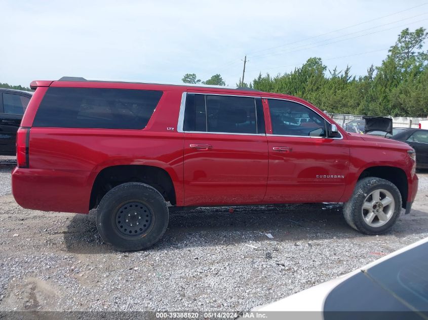 2015 Chevrolet Suburban 1500 Ltz VIN: 1GNSCKKCXFR126820 Lot: 39388520