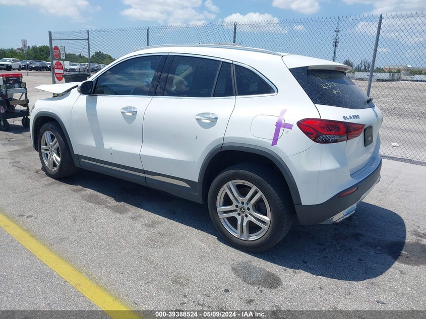 2021 Mercedes-Benz Gla 250 VIN: W1N4N4GB7MJ273172 Lot: 39388524