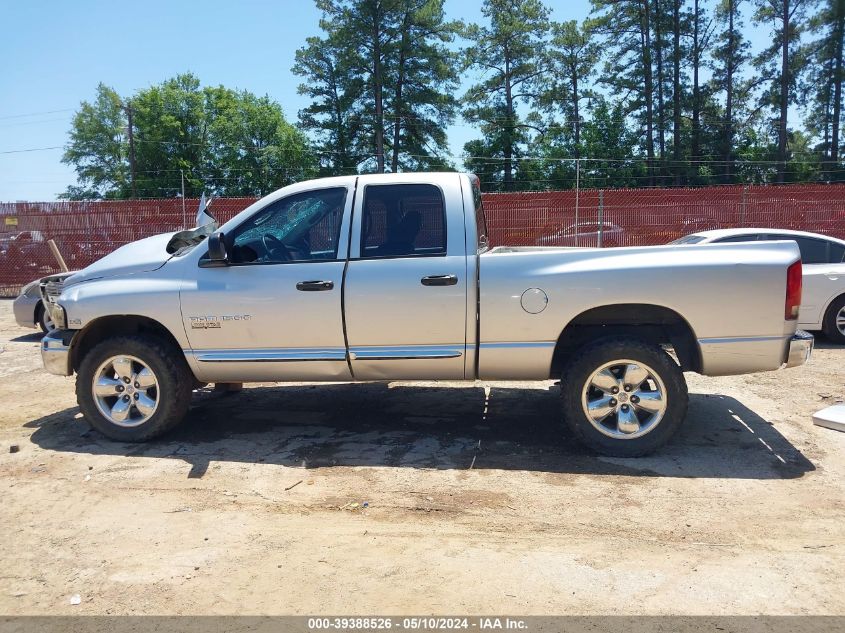 2005 Dodge Ram 1500 Slt/Laramie VIN: 1D7HA18D35J637937 Lot: 39388526