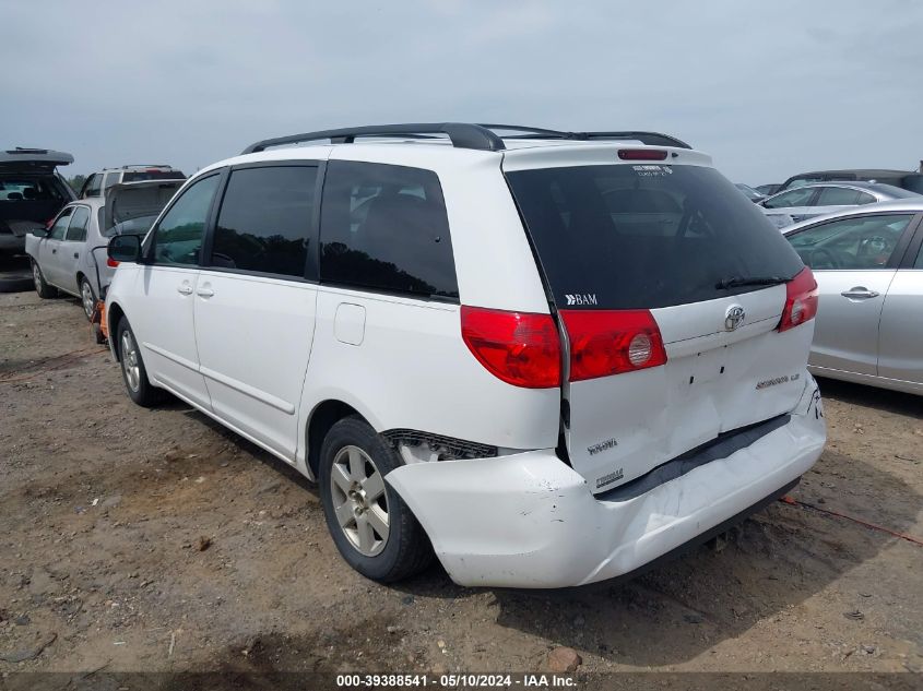 2010 Toyota Sienna Le VIN: 5TDKK4CC0AS323379 Lot: 39388541