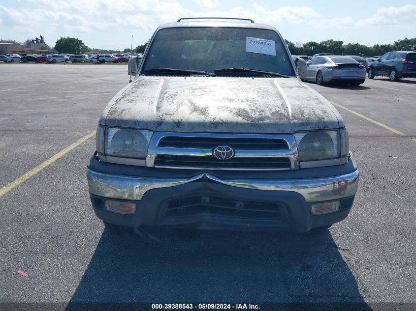 2000 Toyota 4Runner Sr5 V6 VIN: JT3GN86R6Y0139134 Lot: 39388543