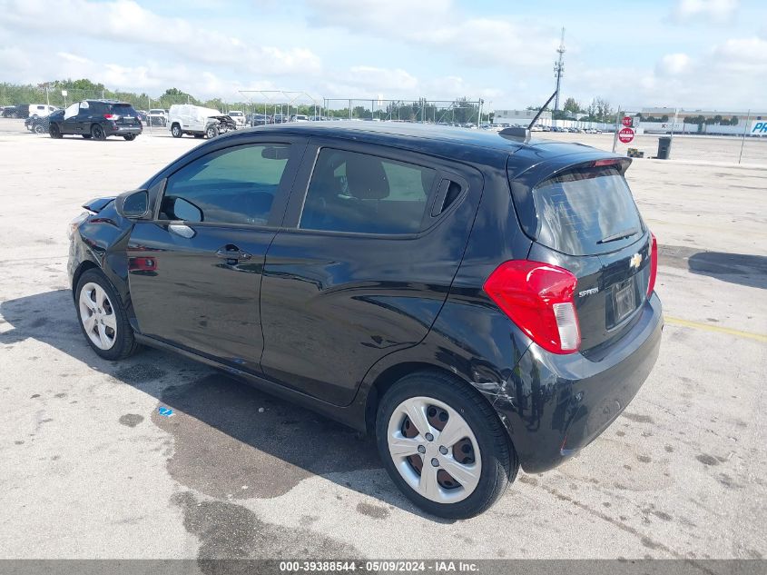 2021 Chevrolet Spark Fwd Ls Automatic VIN: KL8CB6SA0MC226908 Lot: 39388544