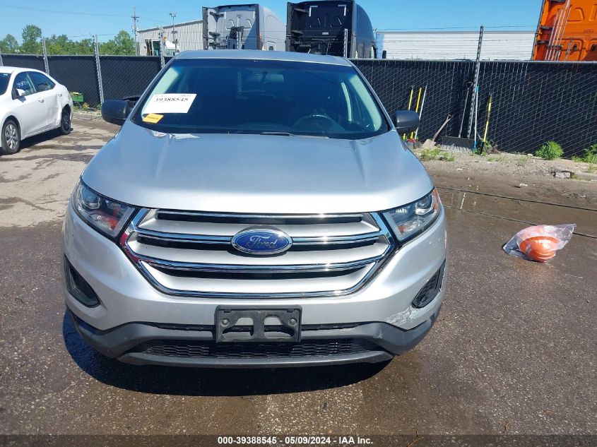 2016 Ford Edge Se VIN: 2FMPK3G95GBB71796 Lot: 39388545