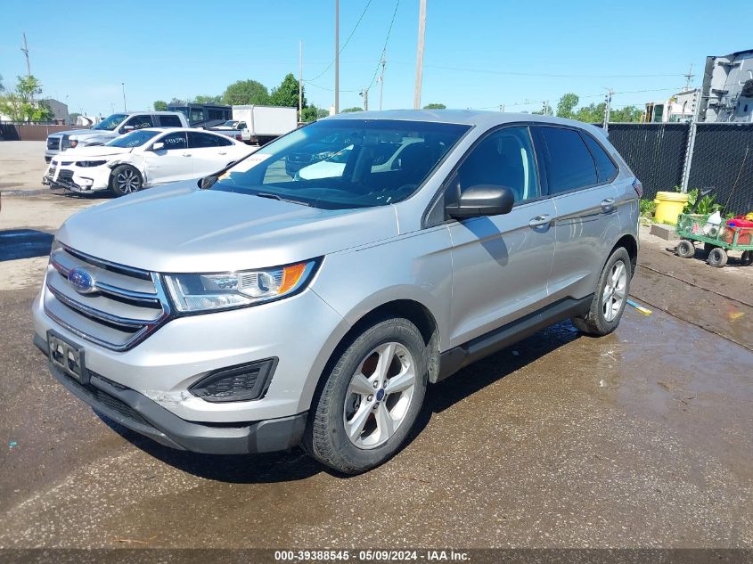 2016 Ford Edge Se VIN: 2FMPK3G95GBB71796 Lot: 39388545