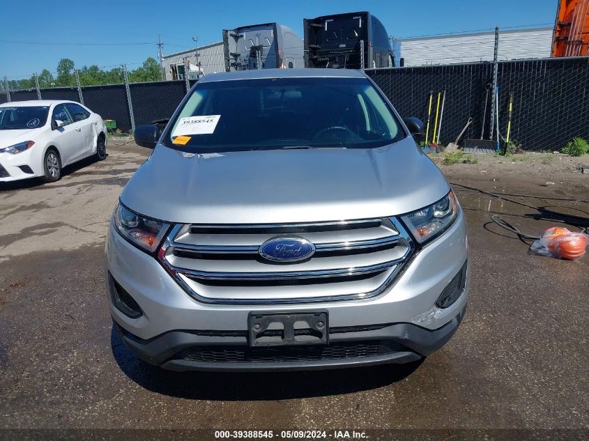 2016 Ford Edge Se VIN: 2FMPK3G95GBB71796 Lot: 39388545