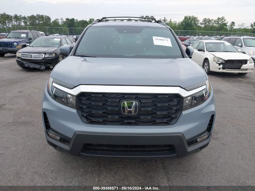 2023 Honda Passport Awd Ex-L VIN: 5FNYF8H58PB031783 Lot: 39388571