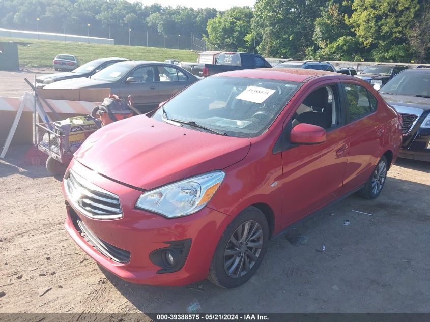 2019 Mitsubishi Mirage G4 Es VIN: ML32F3FJ4KHF10421 Lot: 39388575