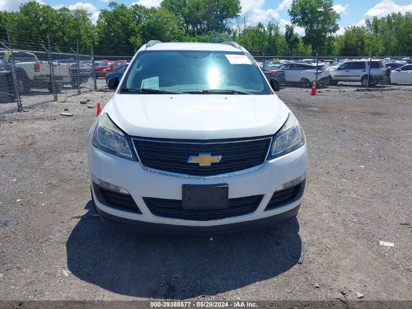 2017 Chevrolet Traverse Ls VIN: 1GNKVFED0HJ242793 Lot: 39388577