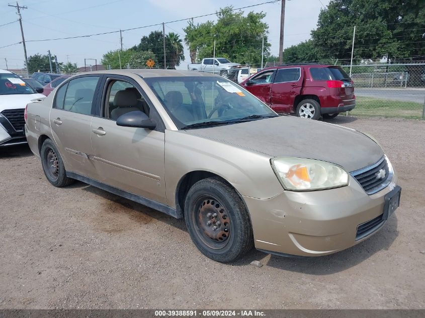 2006 Chevrolet Malibu Ls VIN: 1G1ZS51F96F131184 Lot: 39388591