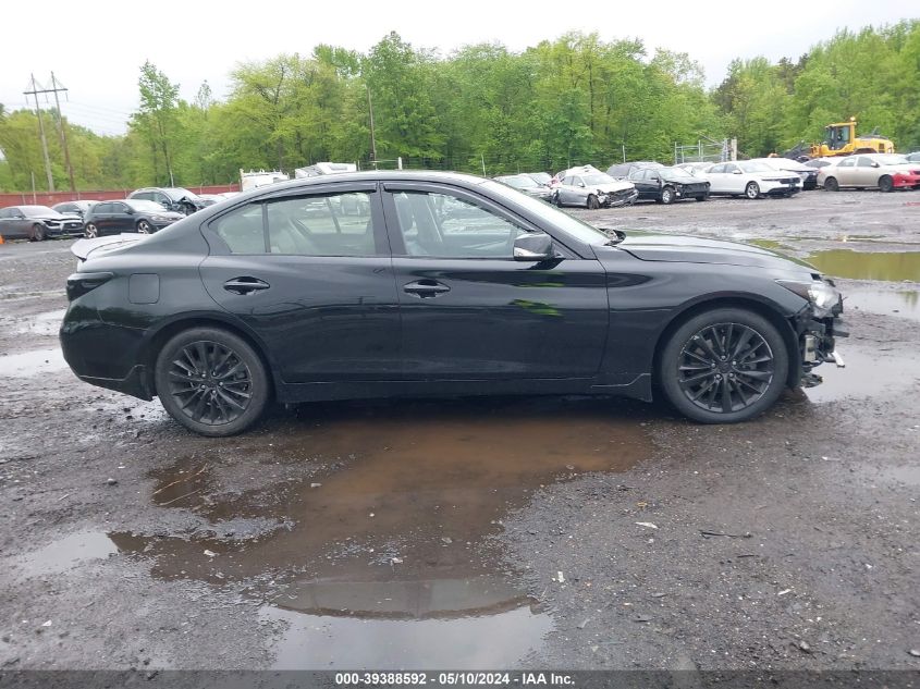 2019 Infiniti Q50 3.0T Luxe VIN: JN1EV7AR2KM594053 Lot: 39388592