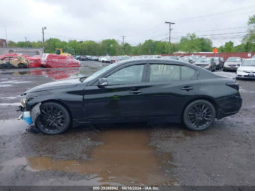 2019 Infiniti Q50 3.0T Luxe VIN: JN1EV7AR2KM594053 Lot: 39388592