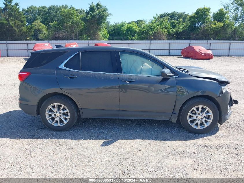 2020 Chevrolet Equinox Fwd Lt 1.5L Turbo VIN: 2GNAXKEV9L6237282 Lot: 39388593