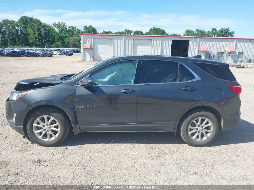 2020 Chevrolet Equinox Fwd Lt 1.5L Turbo VIN: 2GNAXKEV9L6237282 Lot: 39388593