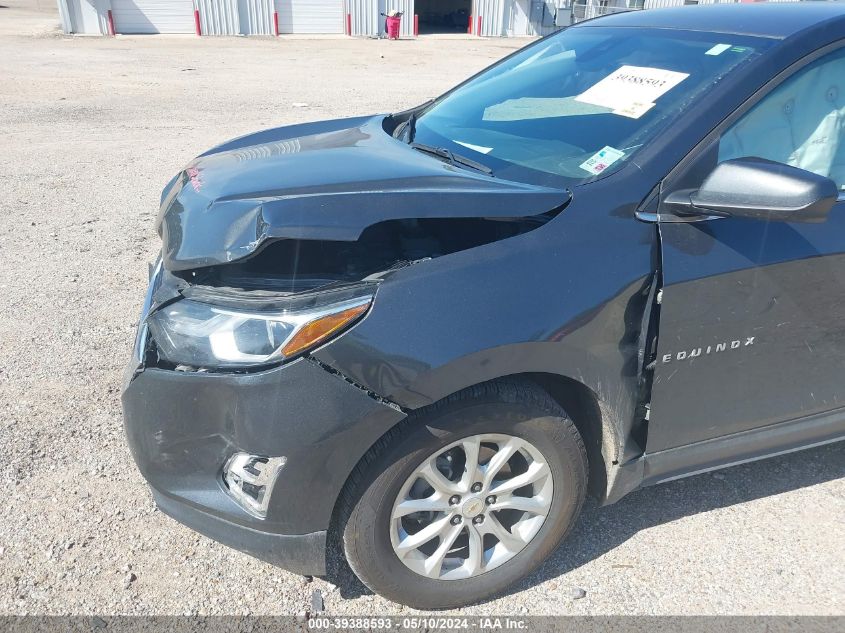 2020 Chevrolet Equinox Fwd Lt 1.5L Turbo VIN: 2GNAXKEV9L6237282 Lot: 39388593