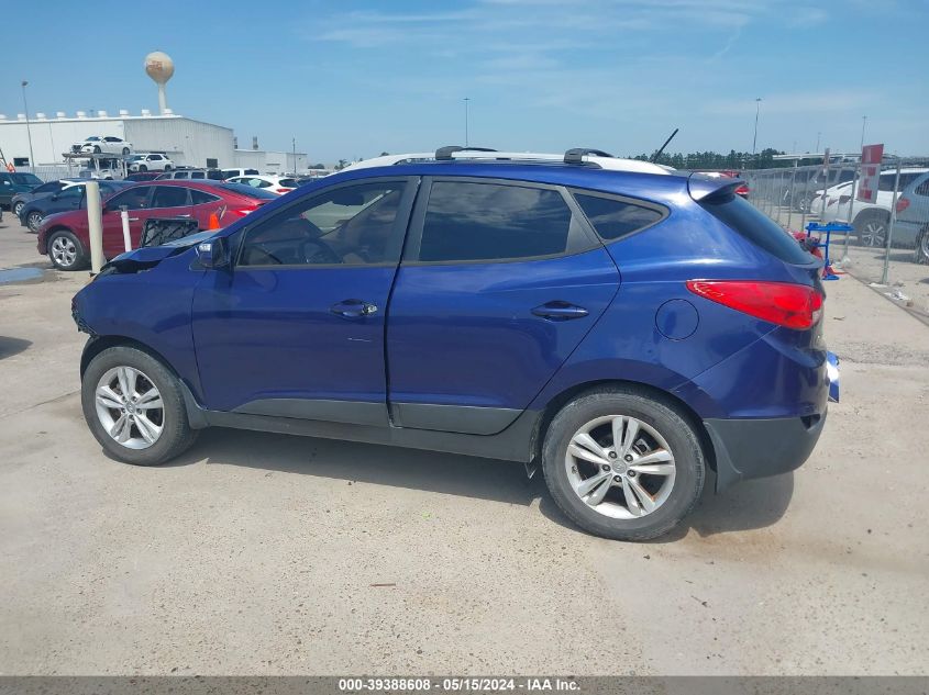 2013 Hyundai Tucson Gls VIN: KM8JU3AC4DU588501 Lot: 39388608