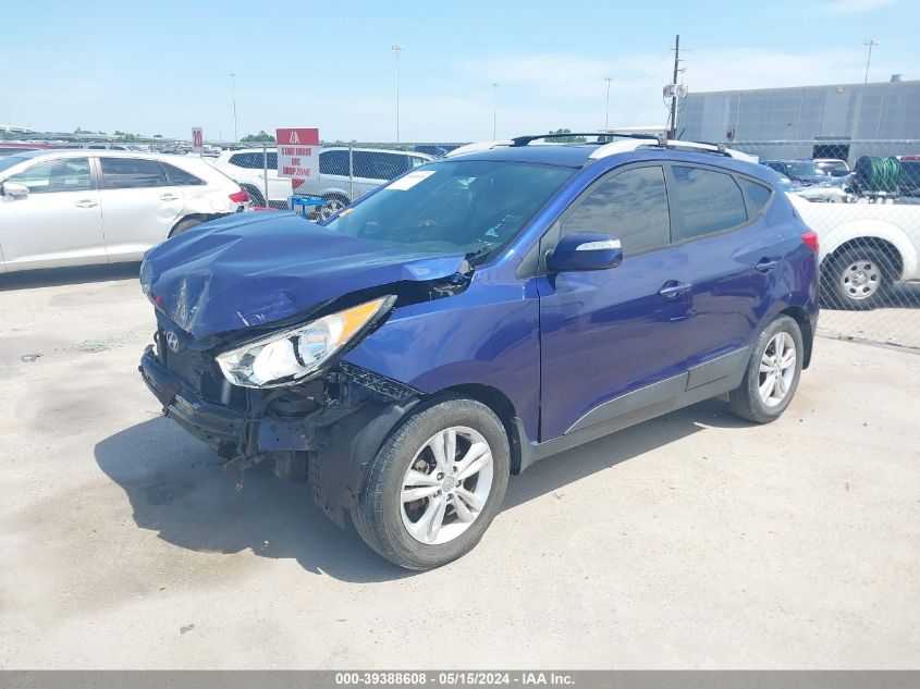 2013 Hyundai Tucson Gls VIN: KM8JU3AC4DU588501 Lot: 39388608