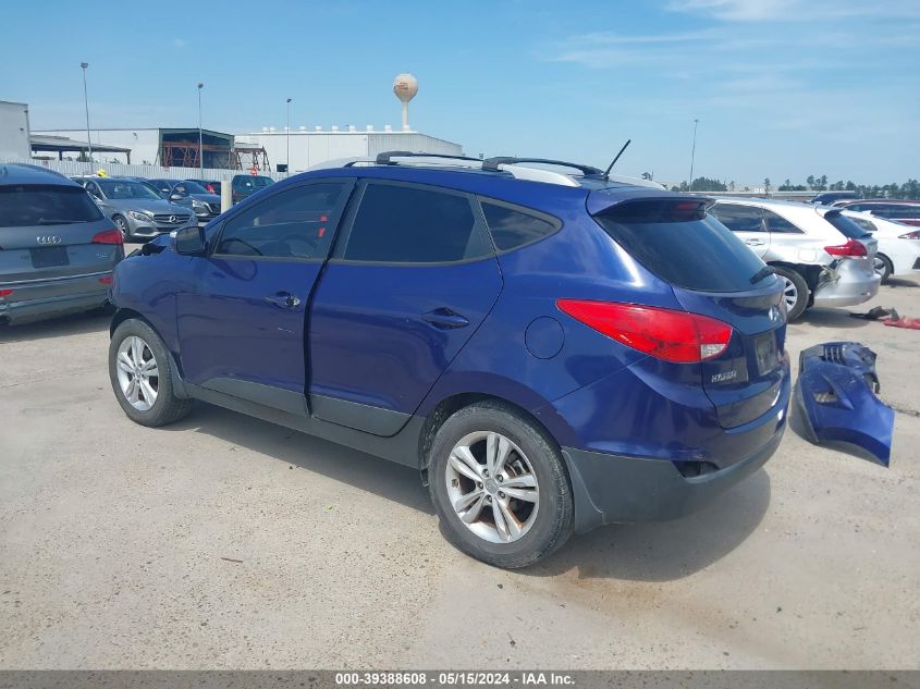 2013 Hyundai Tucson Gls VIN: KM8JU3AC4DU588501 Lot: 39388608