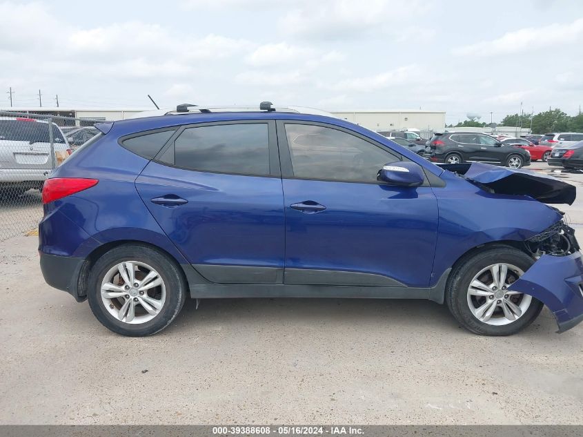 2013 Hyundai Tucson Gls VIN: KM8JU3AC4DU588501 Lot: 39388608