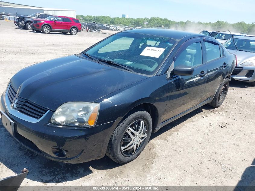 2007 Mitsubishi Galant Es/Se VIN: 4A3AB36F27E038223 Lot: 39388614