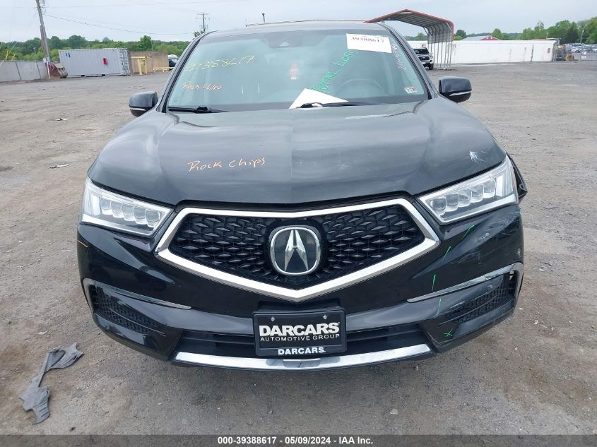 2019 Acura Mdx Standard VIN: 5J8YD4H36KL028563 Lot: 39388617